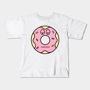 The Unamused Donut Kids T-Shirt